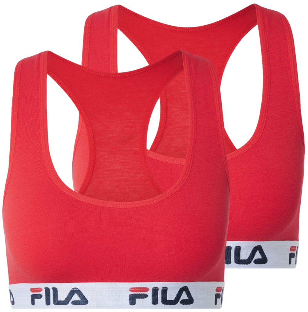 FILA Podprsenka  tmavomodrá / červená / biela