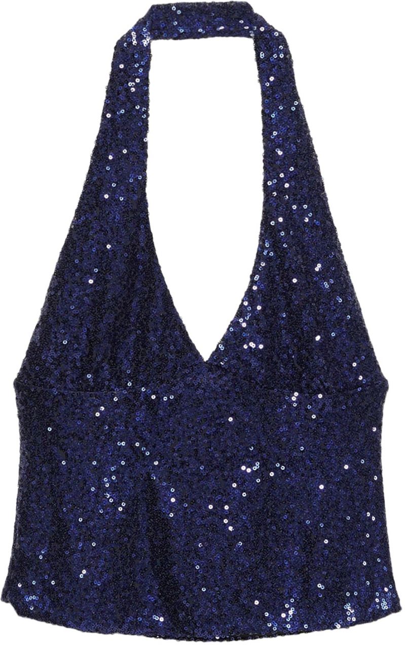 Pull&Bear Top  tmavomodrá