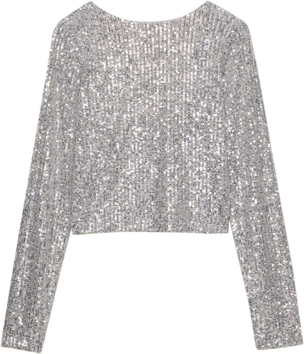 Pull&Bear Tričko 'PACIFIC'  strieborná