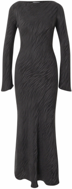 TOPSHOP Šaty 'DELILAH'  antracitová / čierna