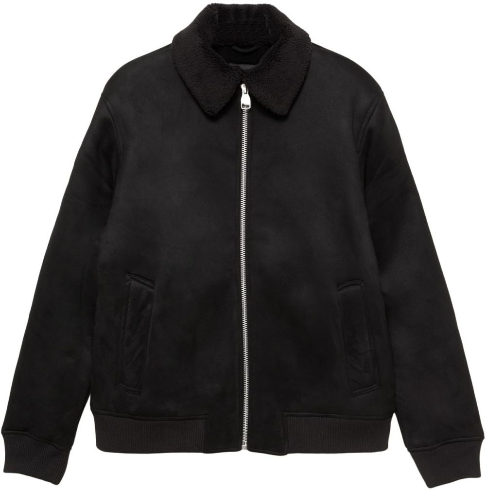 Pull&Bear Prechodná bunda  čierna