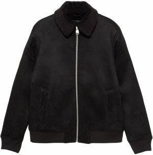 Pull&Bear Prechodná bunda  čierna