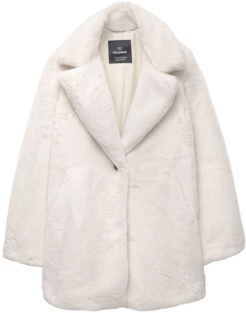 Pull&Bear Prechodný kabát  nebielená