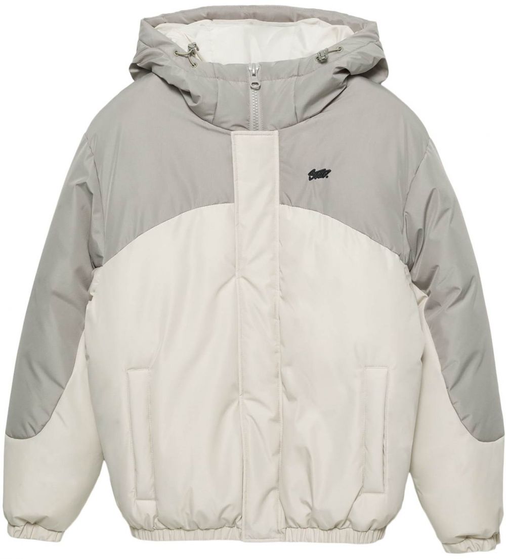 Pull&Bear Prechodná bunda  nebielená / sivá