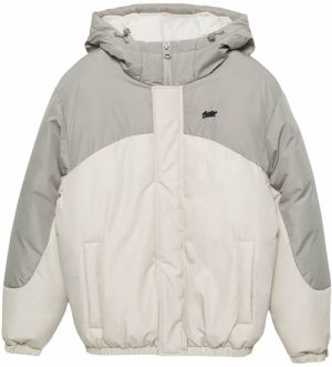 Pull&Bear Prechodná bunda  nebielená / sivá