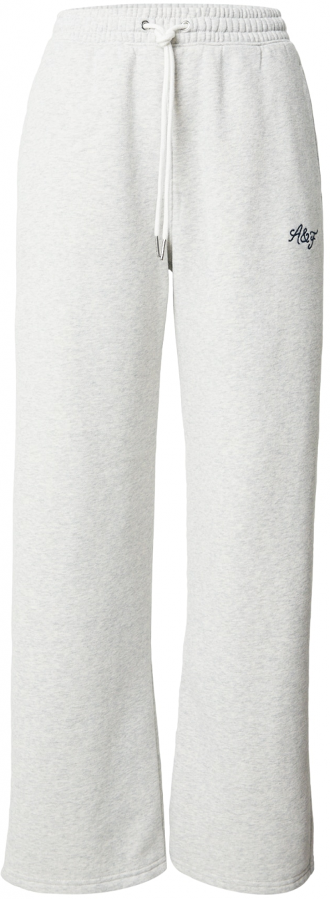 Abercrombie & Fitch Nohavice  sivá melírovaná