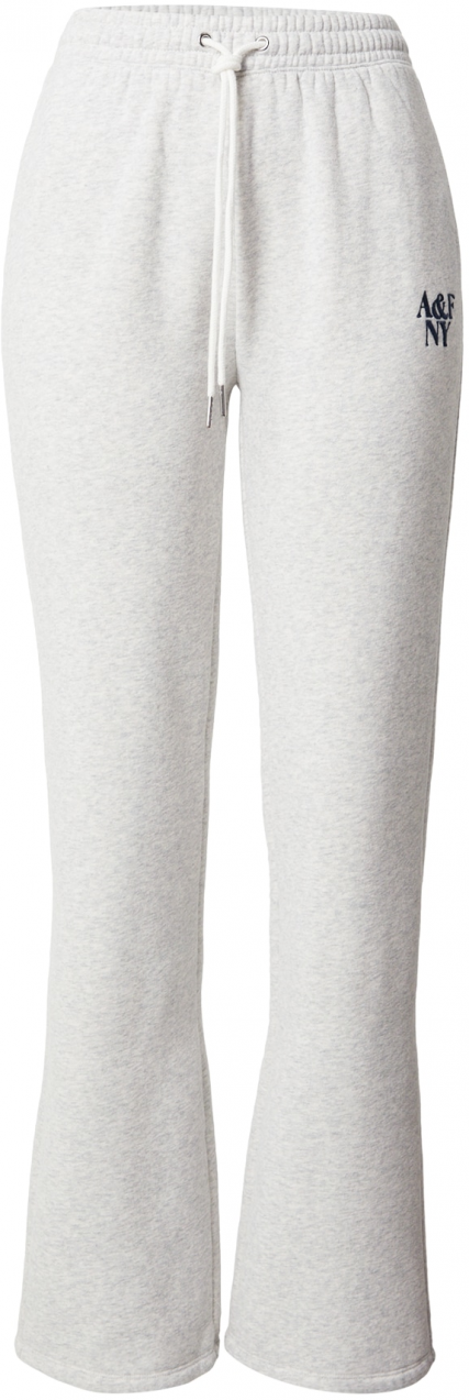 Abercrombie & Fitch Nohavice  sivá melírovaná