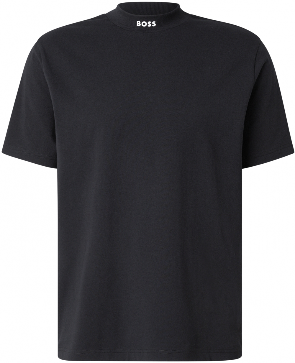 BOSS Tričko  čierna / biela