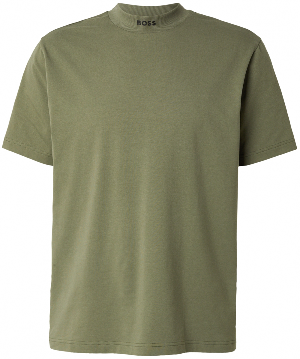 BOSS Tričko  olivová