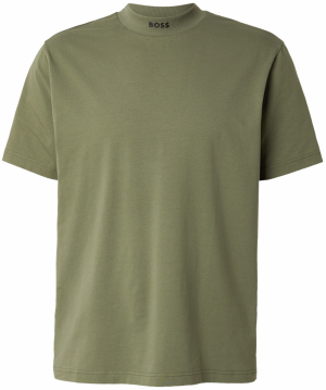 BOSS Tričko  olivová