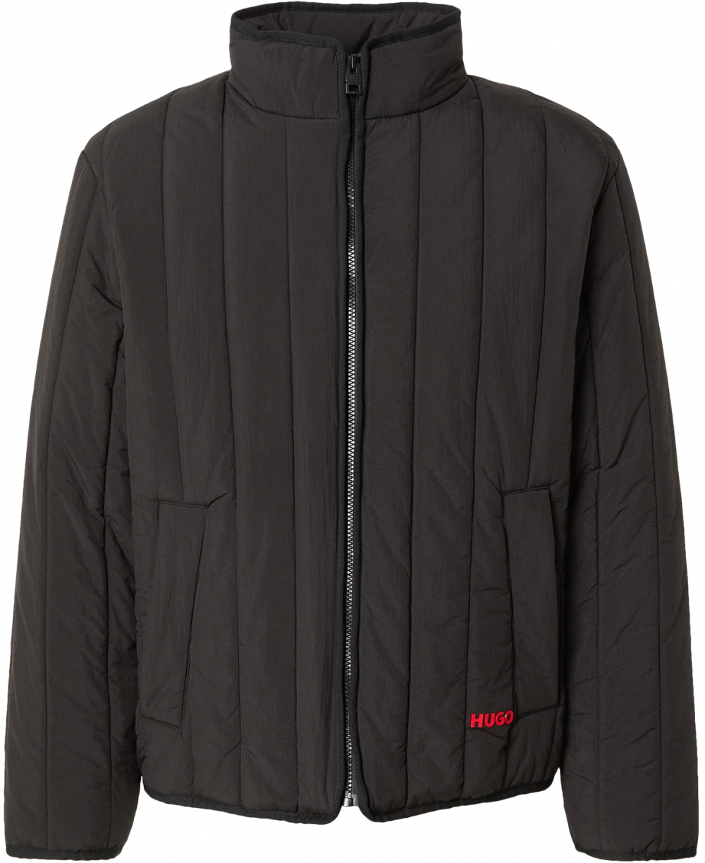 HUGO Prechodná bunda 'Brenoto2611'  červená / čierna