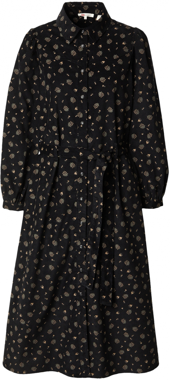 LEVI'S ® Košeľové šaty 'BRYANA'  béžová / kaki / čierna