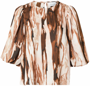 Noella Blúzka 'Shelly'  béžová / krémová / hnedá