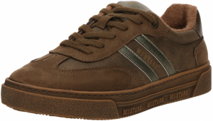 MUSTANG Nízke tenisky  kaki / olivová