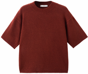 MANGO Sveter 'Acrilla'  hrdzavohnedá