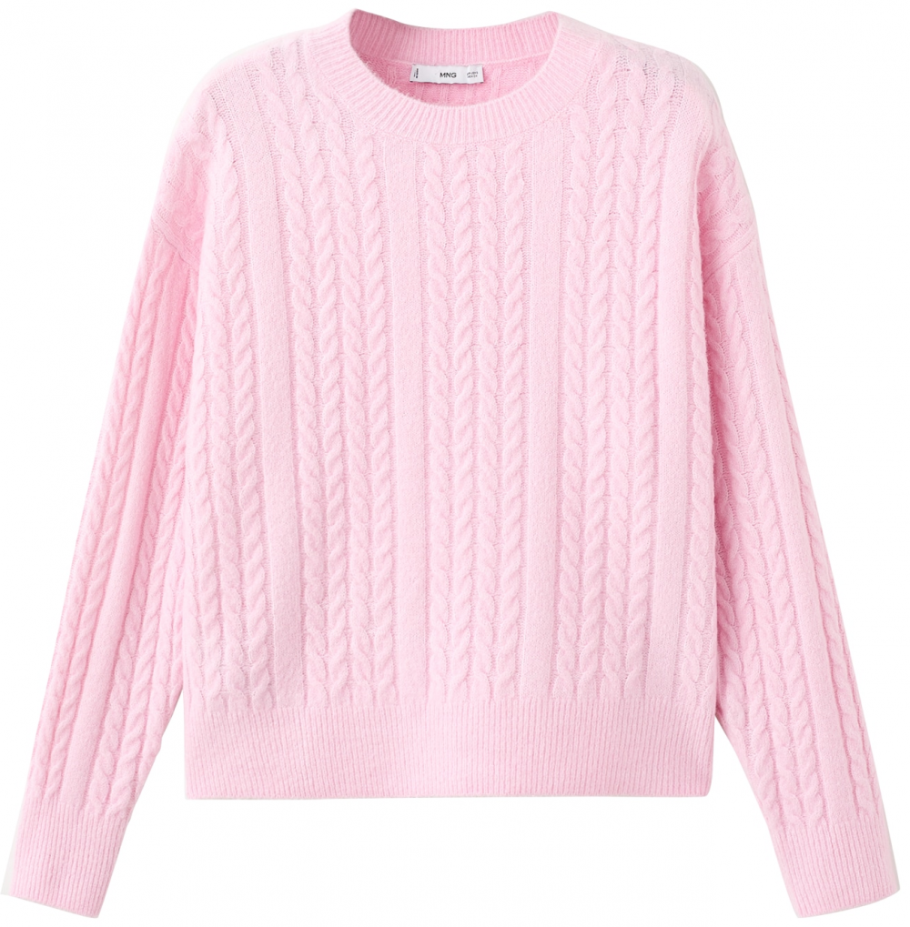 MANGO Sveter 'Talcore'  ružová