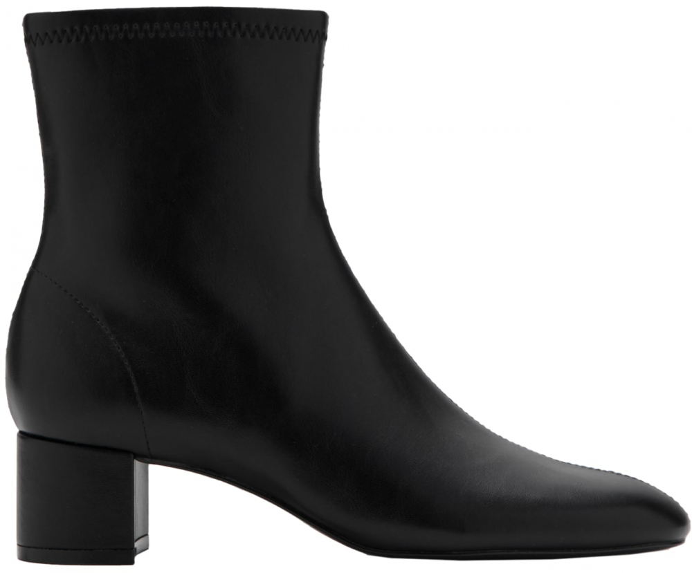 MANGO Členkové čižmy 'ERIL'  čierna