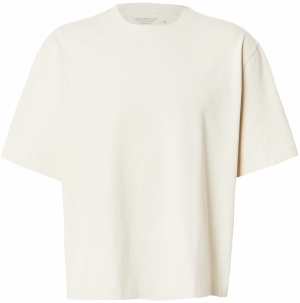 Abercrombie & Fitch Tričko  prírodná biela