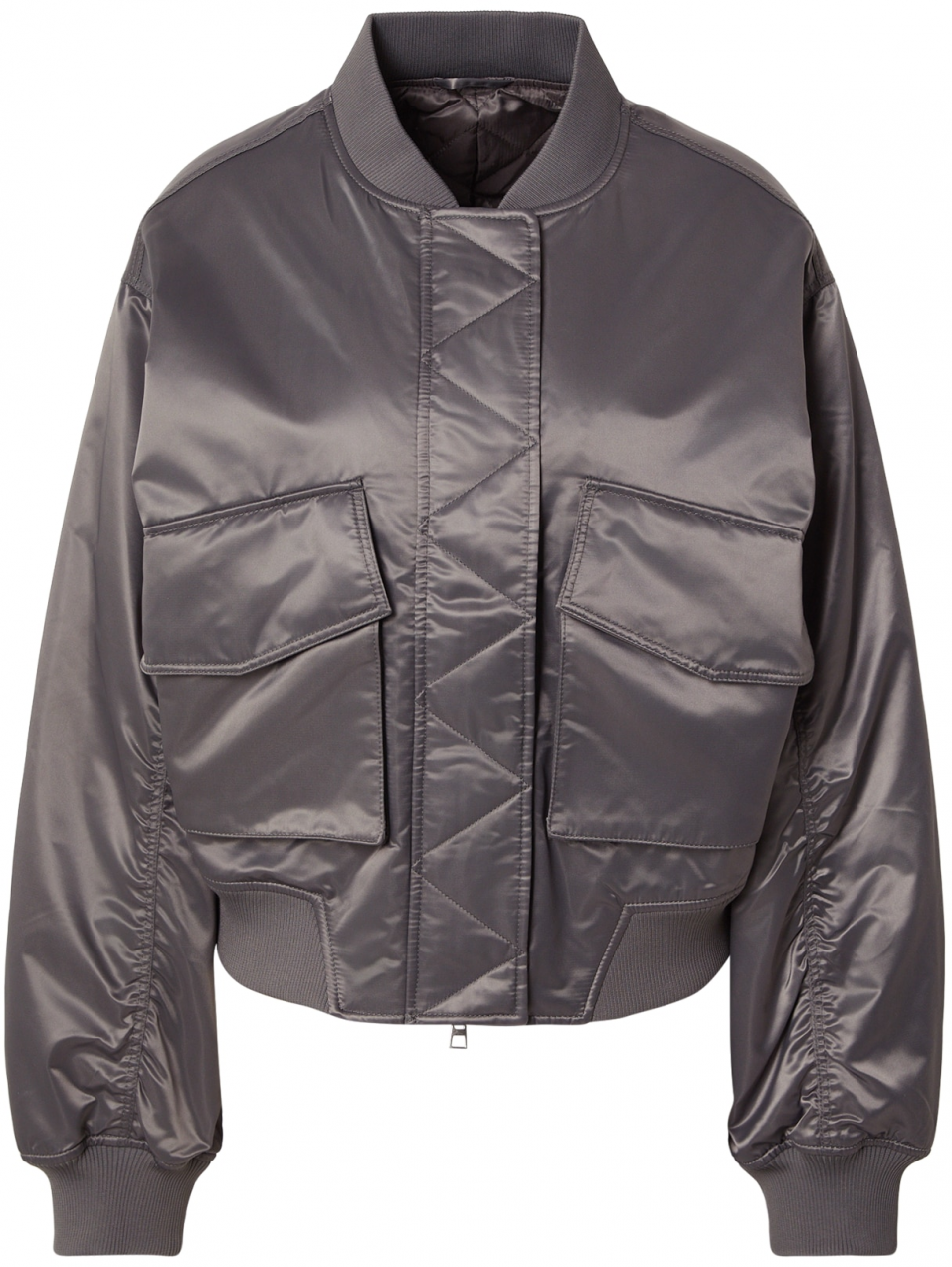 & Other Stories Prechodná bunda  sivá