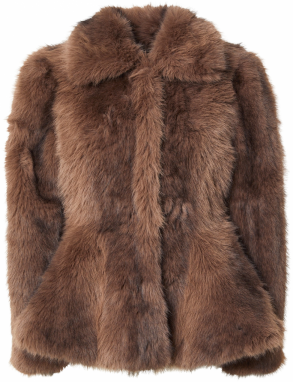 Monki Prechodná bunda  čokoládová