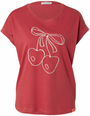 Eight2Nine Tričko  svetločervená / biela