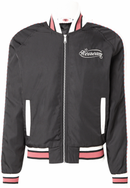 Billionaire Boys Club Prechodná bunda 'Ice Cream'  červená / čierna / šedobiela