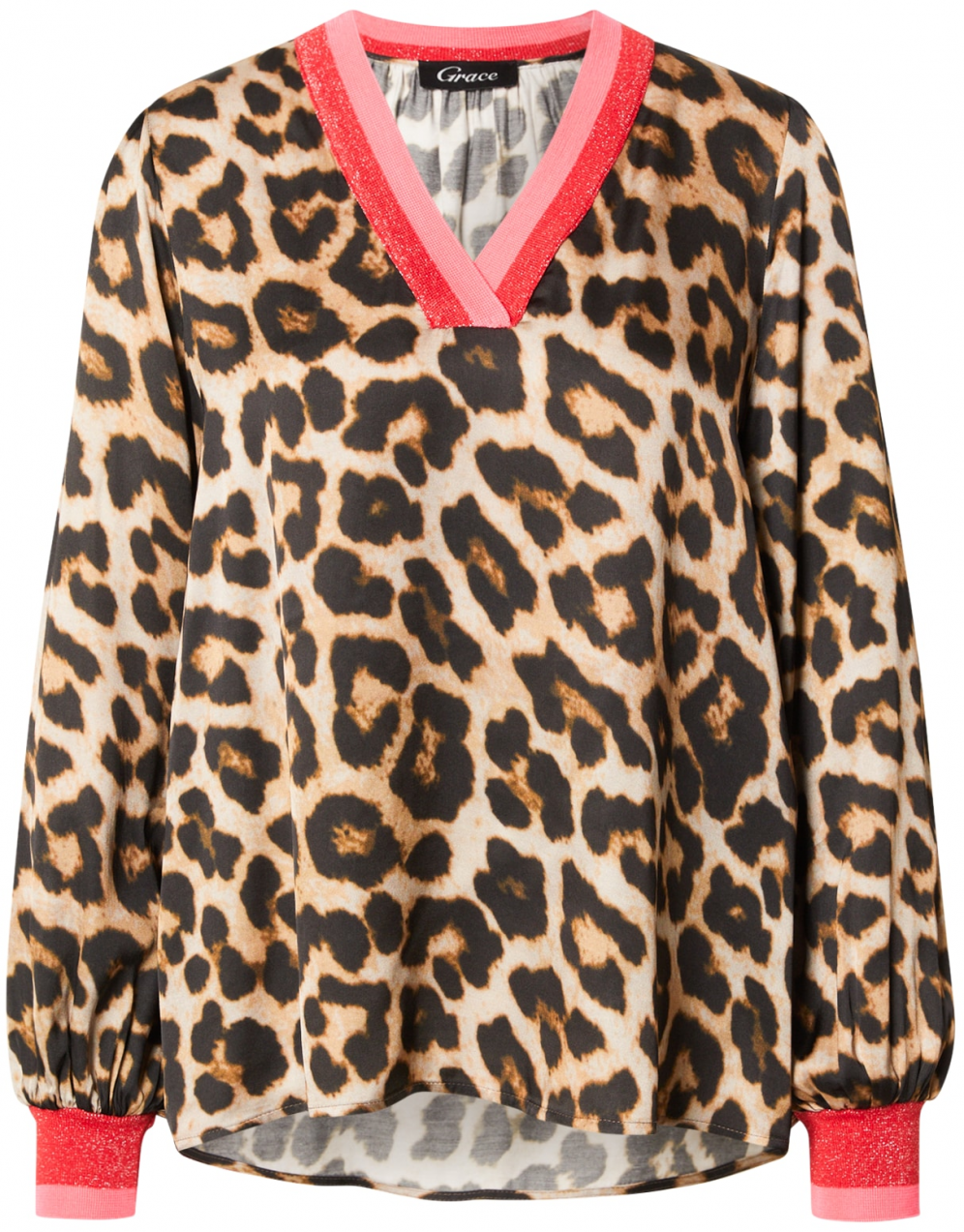 Grace Blúzka  béžová / pueblo / svetloružová / čierna