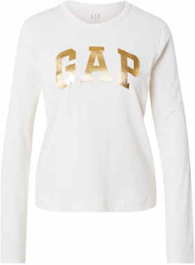 GAP Tričko  zlatá / biela