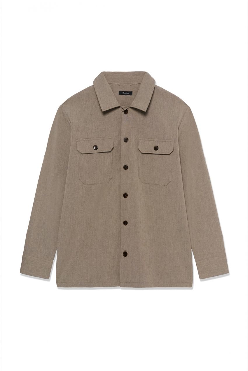 Matinique Košeľa 'MADamo'  farby bahna