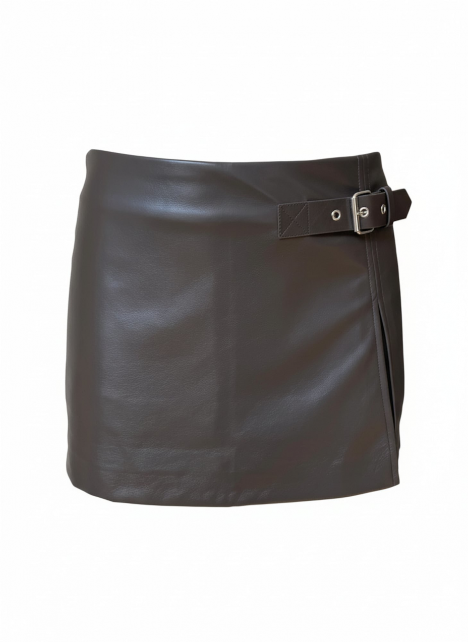 studioselect Sukňa 'Sandy'  hnedá melírovaná