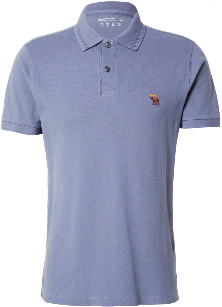 Abercrombie & Fitch Tričko  dymovo modrá