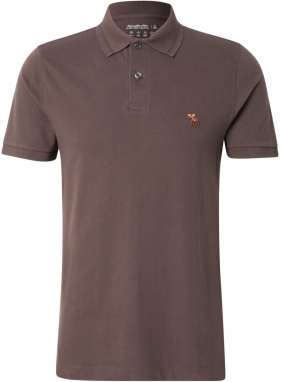 Abercrombie & Fitch Tričko  hnedá