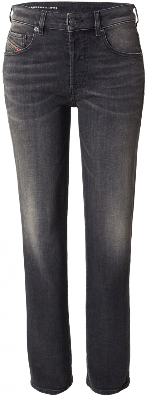 DIESEL Džínsy  čierny denim