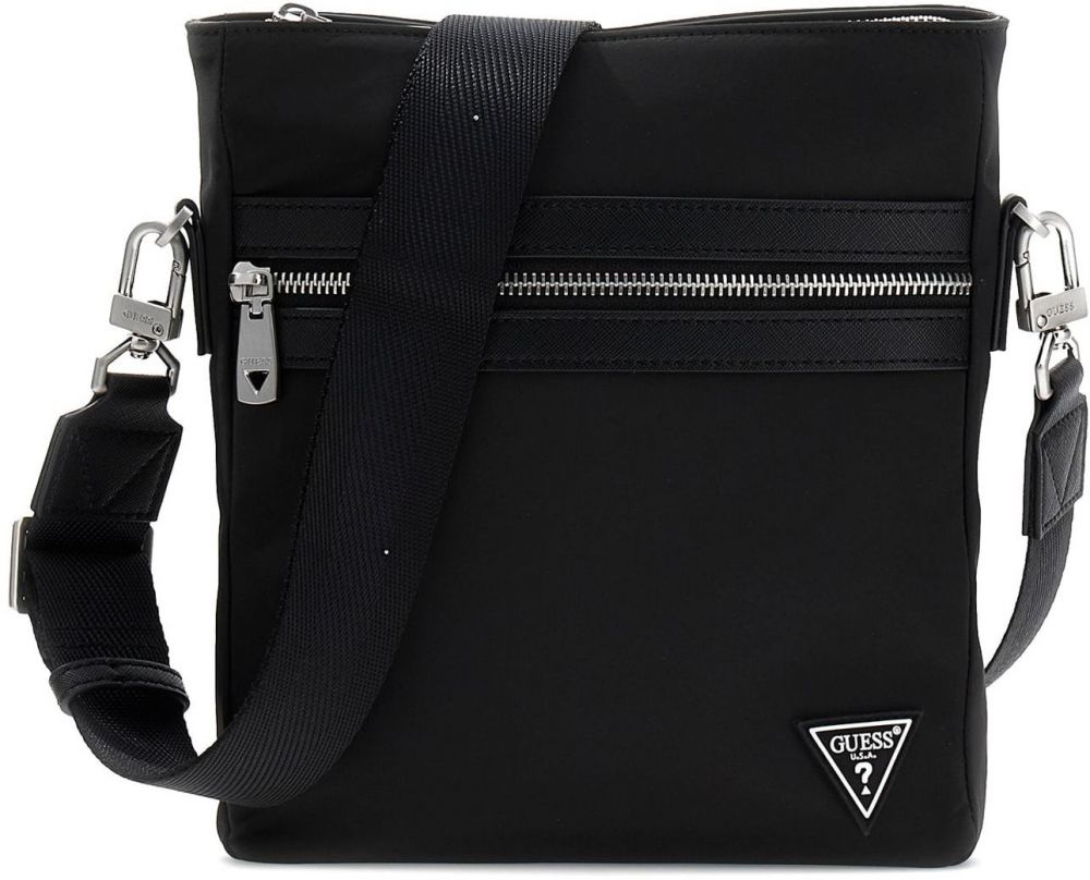 GUESS Taška cez rameno 'BERLIN'  čierna