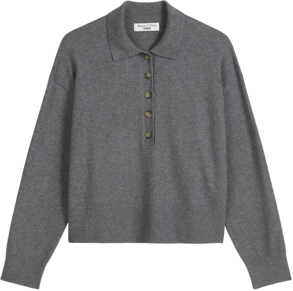 Marc O'Polo DENIM Sveter  sivá melírovaná