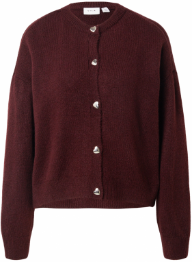 VILA Kardigán 'VISIGGA'  baklažánová