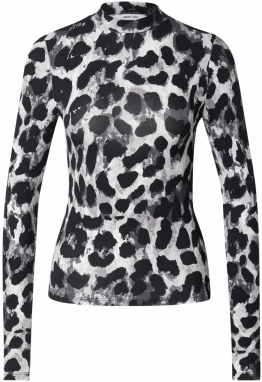 ABOUT YOU Tričko 'Shelly'  sivá / svetlosivá / tmavosivá / čierna