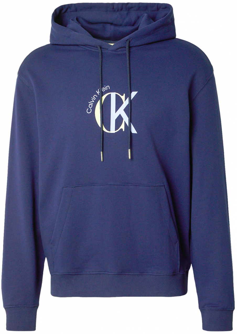 Calvin Klein Jeans Mikina  indigo / biela