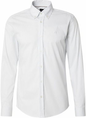 BOSS Košeľa 'H-ROAN'  pastelovo fialová / biela