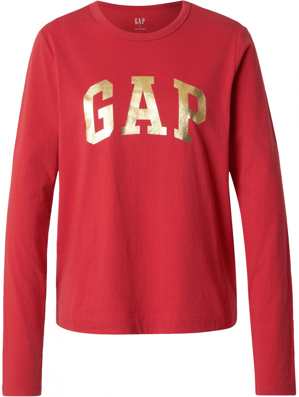 GAP Tričko  zlatá / červená