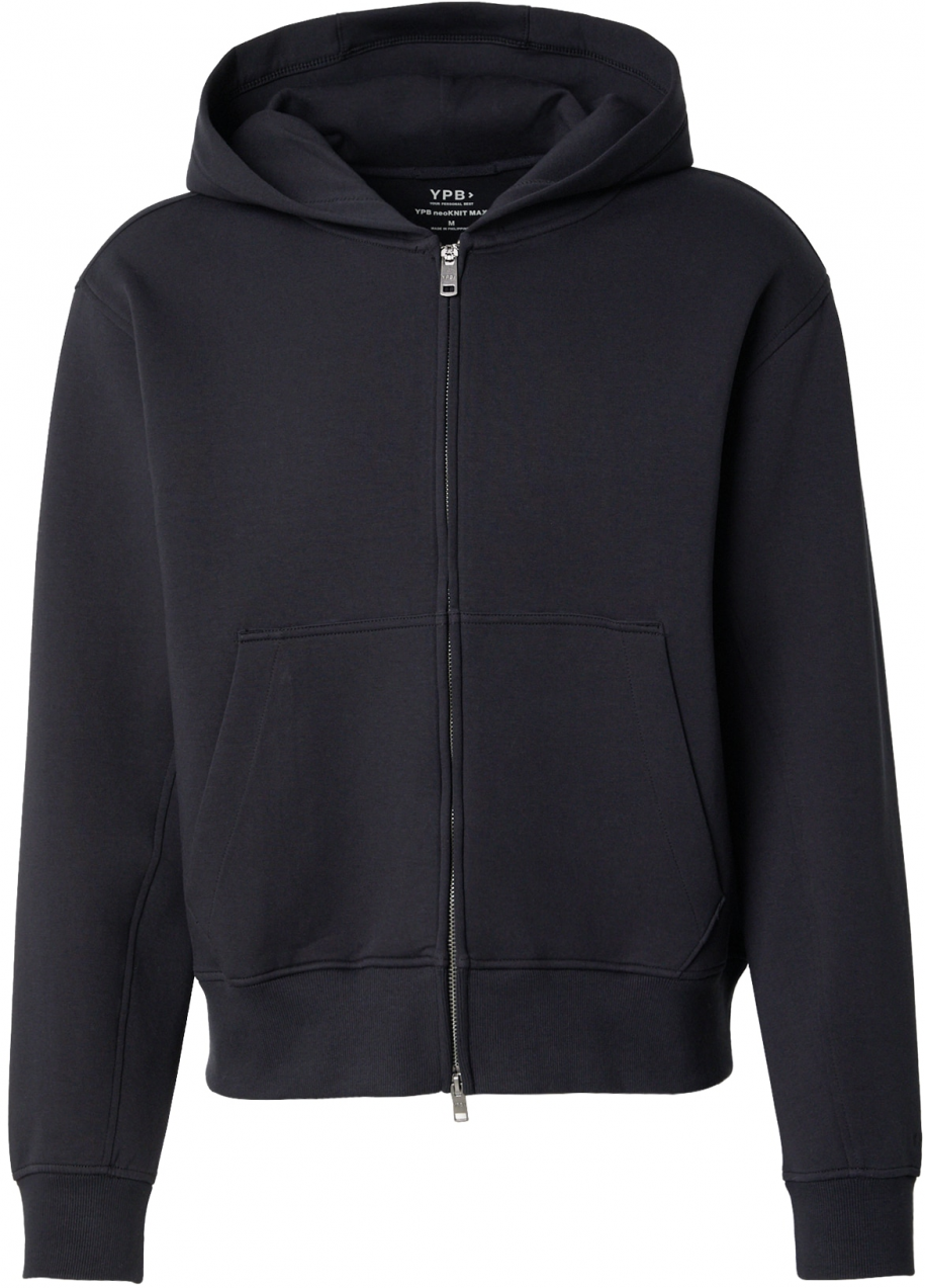 Abercrombie & Fitch Tepláková bunda  čierna