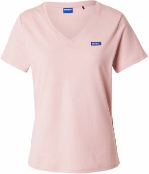 HUGO Tričko 'Classic'  modrá / ružová / biela