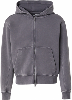 Abercrombie & Fitch Tepláková bunda 'PHANTOM'  čierna