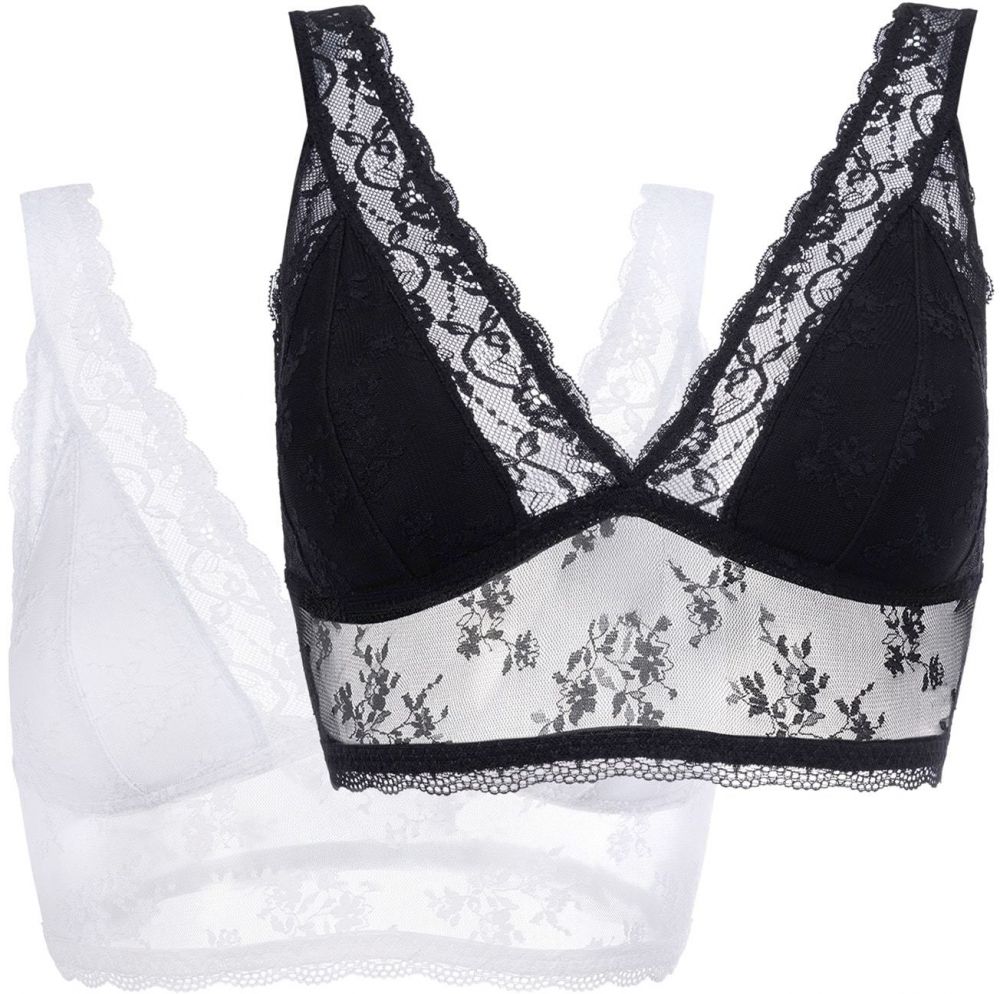 Dorina Podprsenka  čierna / biela