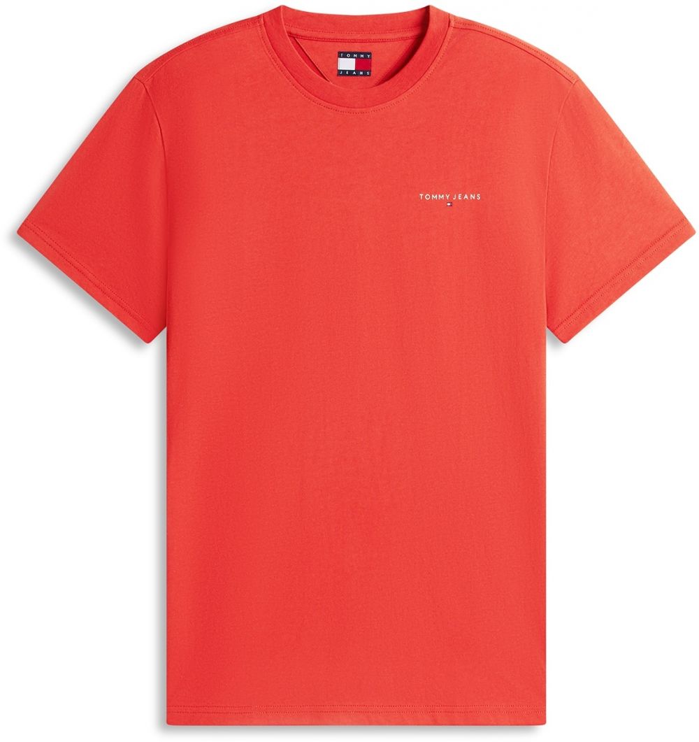 Tommy Jeans Tričko  červená