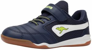 KangaROOS Tenisky 'K-Braceyard EV'  tmavomodrá / neónovo zelená / biela