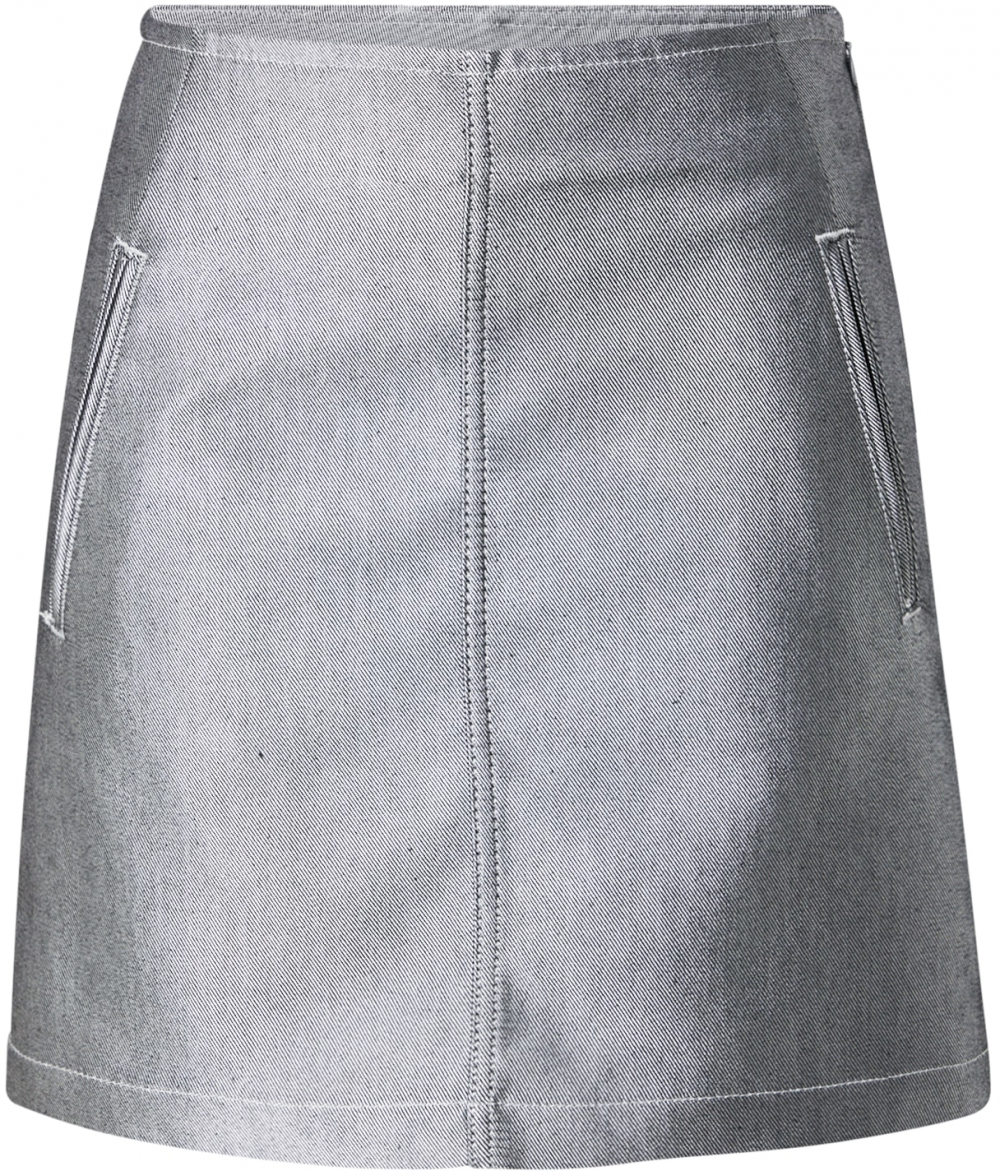 Calvin Klein Jeans Sukňa  strieborná