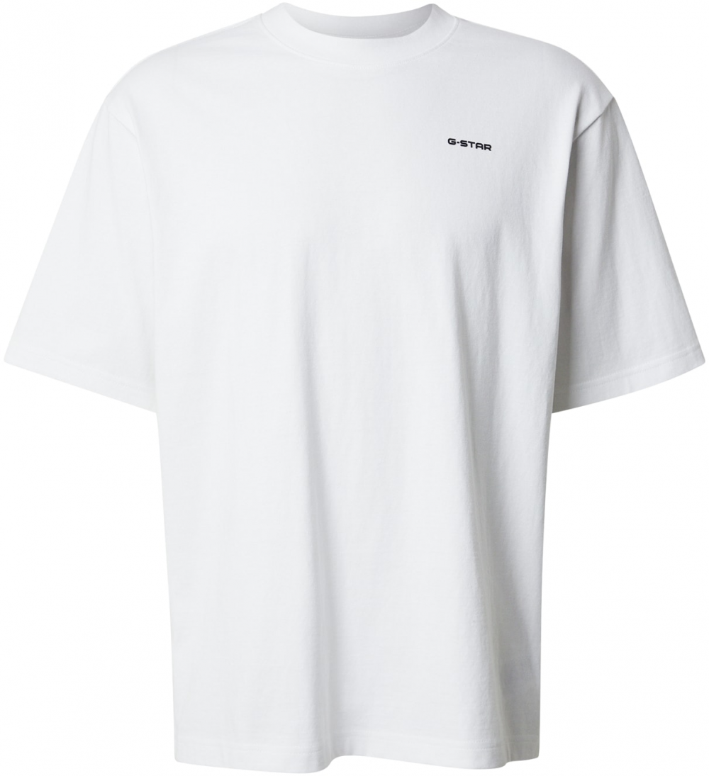 G-STAR Tričko  čierna / biela