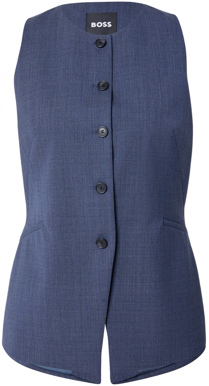 BOSS Vesta k obleku 'Juleran'  modrá melírovaná
