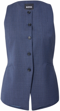 BOSS Vesta k obleku 'Juleran'  modrá melírovaná
